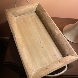 Brand new Pier 1 Imports wooden tray with …